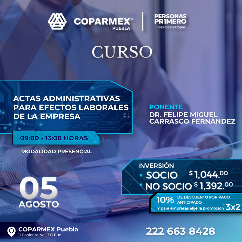 ACTAS ADMINISTRATIVAS PARA EFECTOS LABORALES DE LA EMPRESA (1)