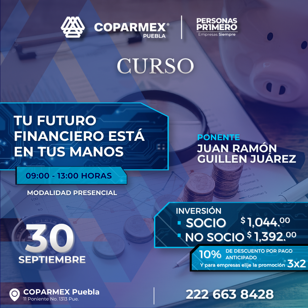 TU FUTURO FINANCIERO ESTÁ EN TUS MANOS